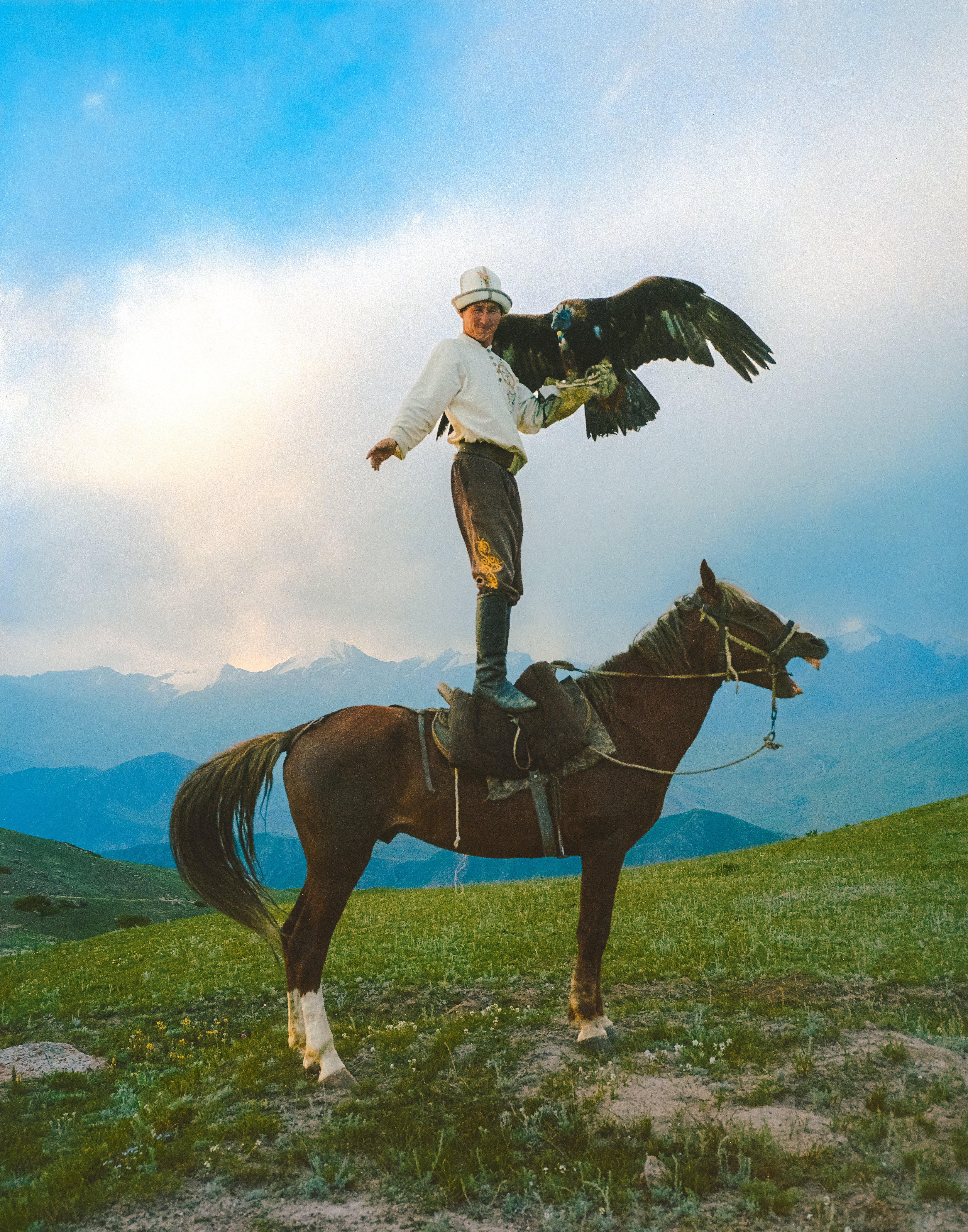 Horse, Eagle, Man